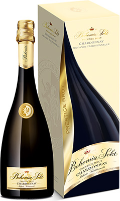 Bohemia Sekt Prestige Chardonnay brut d�rkov� balen�