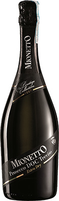 Mionetto Prosecco D.O.C. Extra Dry (Black label)
